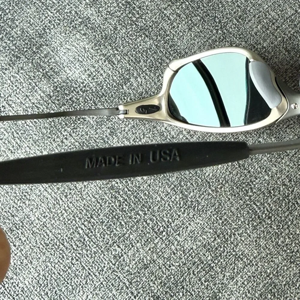Oakley 4th Gen Juliet X-Metal Plasma Polarized Ice Iridium USA Sunglasses